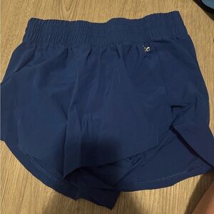Women's Blue Athletic Shorts